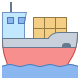 Cargo Ship Icon